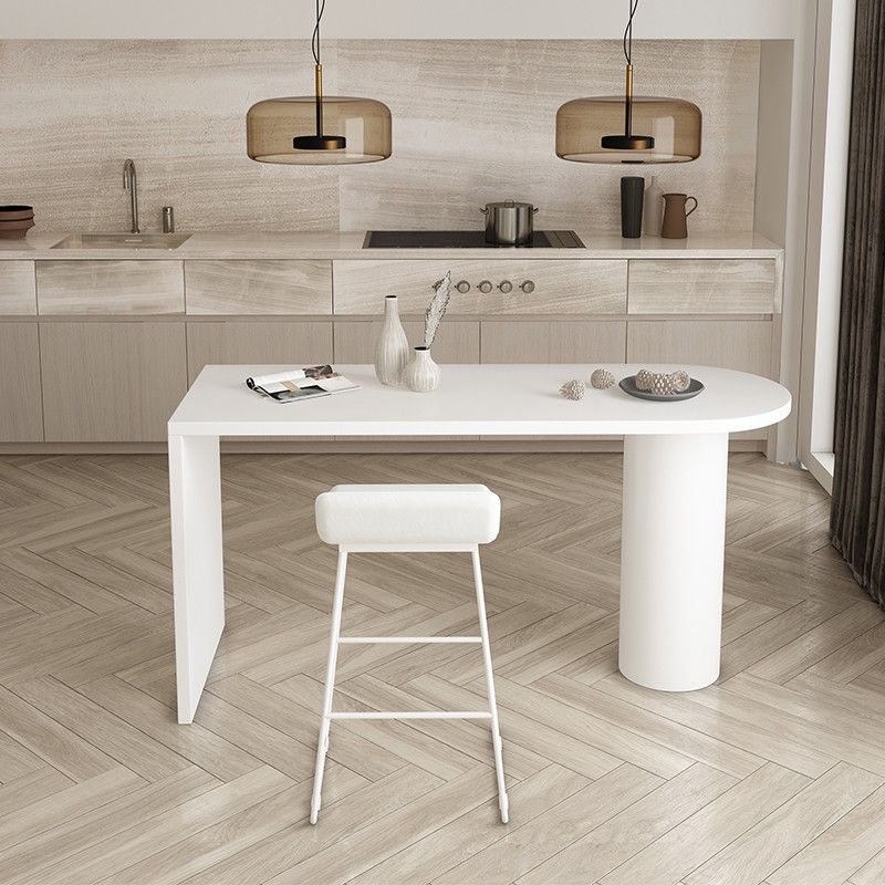 Kitchen Wood Top Counter Table Wood Legs Industrial Style 42-inch Bar Table Clearhalo 'Bar Furniture' 'Bar Tables' 'bar_tables' 'furn' 'furn_bar_tables' 'Furniture' 'furniture_bar_tables' 'Kitchen & Dining Furniture' 'kitchen&dining_furn' 'kitchen' 1200x1200_9ff6e710-4186-4733-9dab-b088f54c39ed