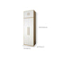 Hinged Wardrobe Armoire with Garment Rod Modern Wardrobe Cabinet for Home