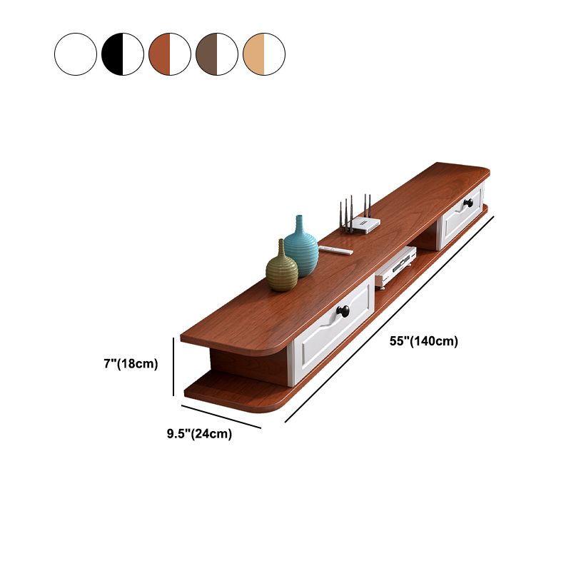 Scandinavian Wall-mounted TV Stand Faux Wood and Solid Wood TV Cabinet Clearhalo 'furn' 'furn_tv_stands_entertainment_centers' 'Furniture' 'Living Room Furniture' 'TV Stands & Entertainment Centers' 'TV Stands & Media Storage Furniture' 'tv_stands_entertainment_centers' 1200x1200_9ffb1aa1-bc38-46f1-b1ad-fa91e9c60fdc