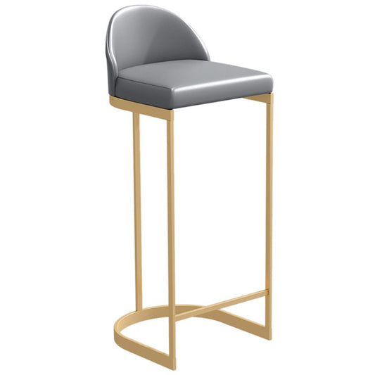 Armless Counter Height Stools Glam Counter and Bar Stool for Restaurant