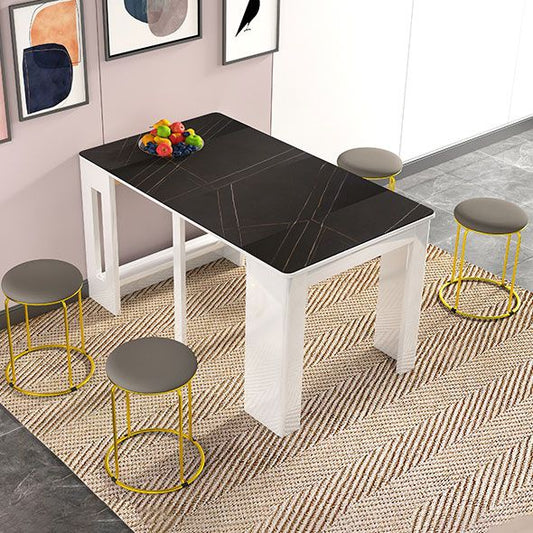 73'' Foldable Poplar Wood Dining Table Modern Rectangle Extendable Table with 5 Legs Clearhalo ' dining_table' 'Dining Tables & Seating' 'Dining Tables' 'furn' 'furn_dining_table' 'Furniture' 'furniture_dining_table' 'Kitchen & Dining Furniture' 'kitchen&dining_furn' 'kitchen' 'kitchen_dining_table' 1200x1200_9ffe2223-aa23-4201-9e3a-fd516da16088