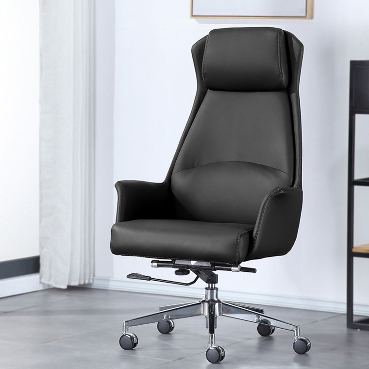 20 "larges managers modernes chaise en cuir haut dossier de direction arrière