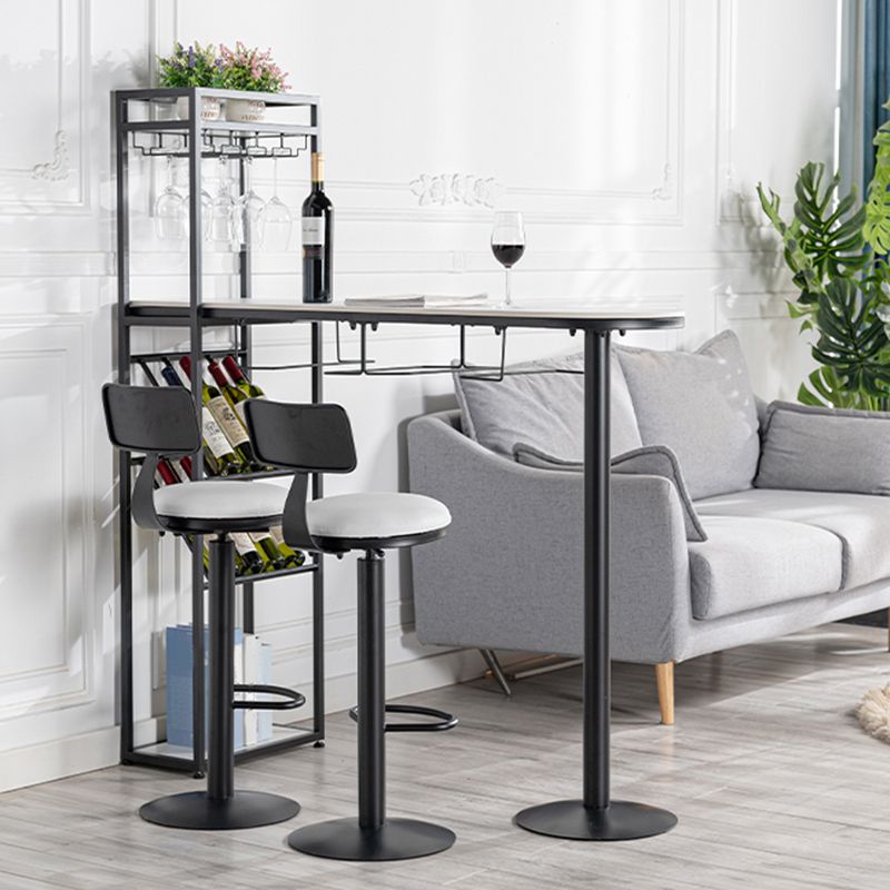 Tabourets de bar à hauteur réglables