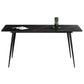 Industrial Home Sintered Stone Dining Table 4 Legs Carbon Steel Base Rectangle Table Clearhalo ' dining_table' 'Dining Tables & Seating' 'Dining Tables' 'furn' 'furn_dining_table' 'Furniture' 'furniture_dining_table' 'Kitchen & Dining Furniture' 'kitchen&dining_furn' 'kitchen' 'kitchen_dining_table' 1200x1200_a0045c7a-66c2-476e-ac11-dd20f18f9166