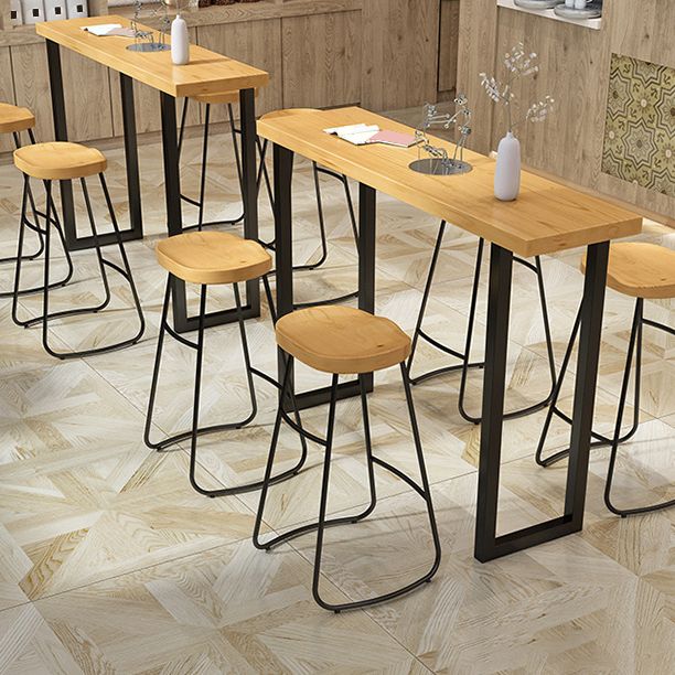 Contemporary Dining Stools Backless Bar Stools with Footrest Clearhalo 'Bar Furniture' 'Bar Stools' 'bar_stools' 'furn' 'furn_bar_stools' 'Furniture' 'Kitchen & Dining Furniture' 1200x1200_a004f95b-5828-4b97-9ec6-0a00ac64d9e8