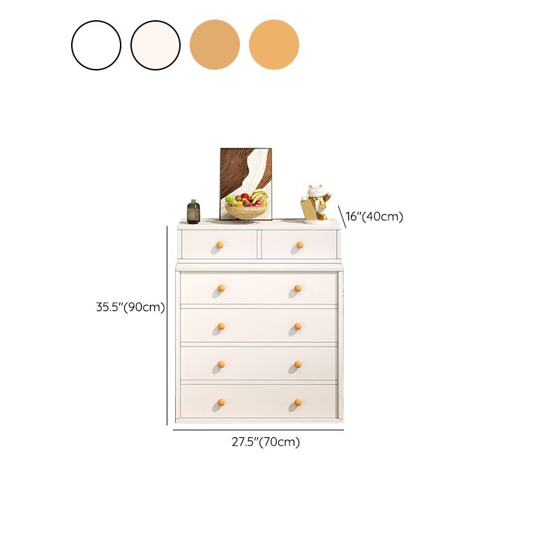 Standard Storage Cabinet Manufactured Wood Accent Chest with Drawer