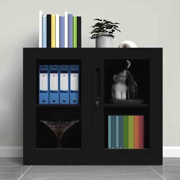 Gabinetto del file contemporaneo telaio in acciaio a chiave resistente al fuoco Abbazzinamento laterale