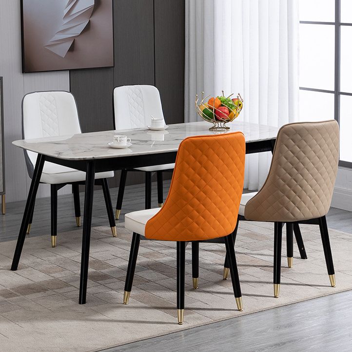 Scandinavian Kitchen Dining Room Chairs Set Wood Parsons Chair (Set of 2) Clearhalo ' kitchen&dining_furn' 'Dining Chairs' 'Dining Tables & Seating' 'dining_chair' 'furn' 'furn_dining_chair' 'Furniture' 'furniture_dining_chair' 'Kitchen & Dining Furniture' 'kitchen' 1200x1200_a0089459-c095-40df-b2cd-bfcb34646732