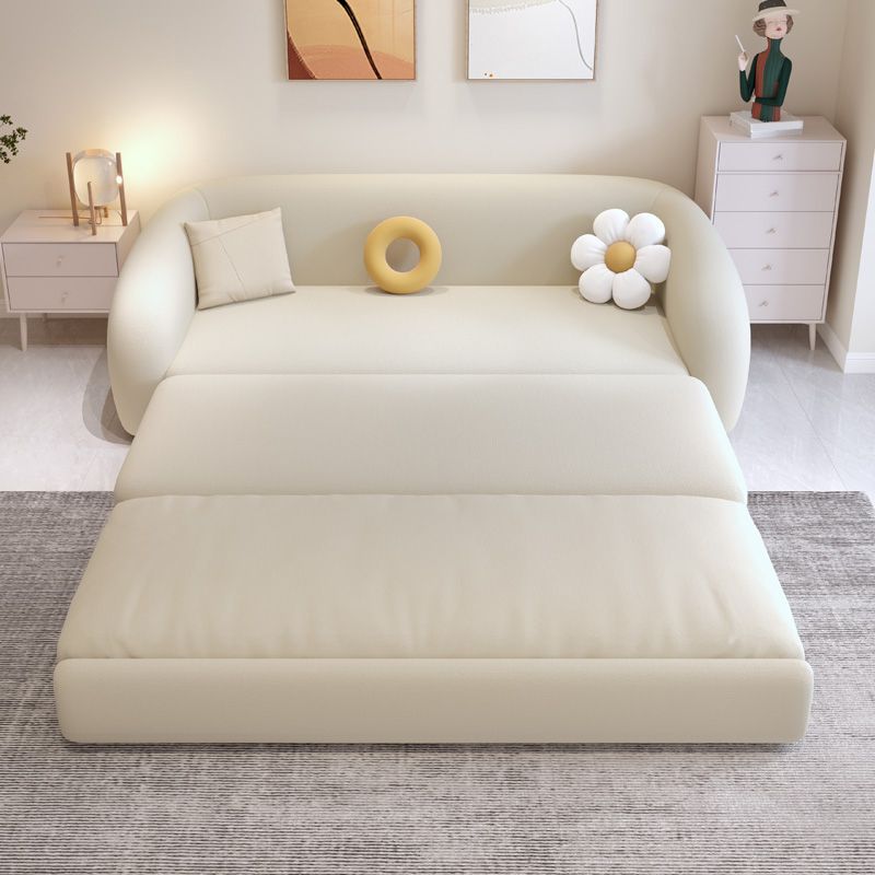 37 "divano scandinavo largo futon bianco abbreviabile divano pieghevole