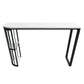 White Stone Bar Dining Table Industrial Bar Dining Table with Sled Base Clearhalo 'Bar Furniture' 'Bar Tables' 'bar_tables' 'furn' 'furn_bar_tables' 'Furniture' 'furniture_bar_tables' 'Kitchen & Dining Furniture' 1200x1200_a00ea9cf-c627-414d-93ca-aba1057bbe96