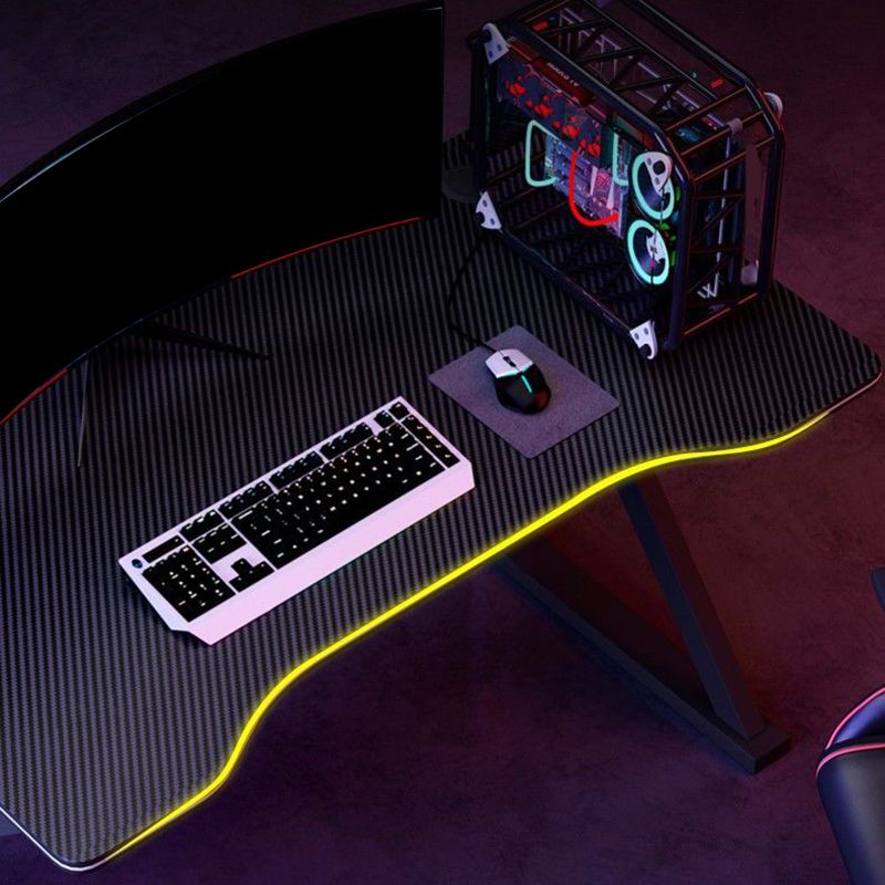 Escritorio de computadora en dormitorio escritorio de escritura de madera fabricada moderna