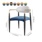 Scandinavian Style Metal Chairs Set Kitchen Dining Room Open Back Arm Chair Clearhalo ' kitchen&dining_furn' 'Dining Chairs' 'Dining Tables & Seating' 'dining_chair' 'furn' 'furn_dining_chair' 'Furniture' 'furniture_dining_chair' 'Kitchen & Dining Furniture' 'kitchen' 1200x1200_a0151360-101f-48de-b193-bb1452bbf6e7