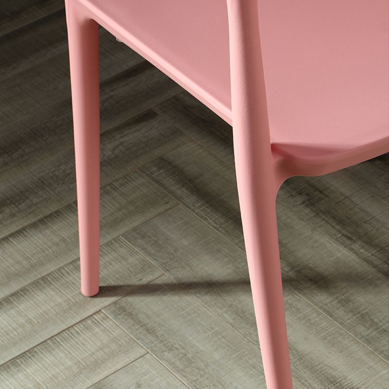 Scandinavian Plastic Dining Armless Chair Open Back Side Chair Clearhalo ' kitchen&dining_furn' 'Dining Chairs' 'Dining Tables & Seating' 'dining_chair' 'furn' 'furn_dining_chair' 'Furniture' 'furniture_dining_chair' 'Kitchen & Dining Furniture' 'kitchen' 1200x1200_a016e4e7-adae-469d-87bb-c19435d730d7