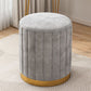 Velvet Ottoman Whole Colored Cylinder Shape Contemporary Scratch Resistant Pouf Clearhalo 'furn' 'furn_ottomans_poufs' 'Furniture' 'Living Room Furniture' 'Ottomans & Poufs' 'ottomans_poufs' 1200x1200_a01a8576-c72d-4fb7-b8da-4e2d86a7b0dc