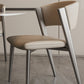 Modern Dining Room Upholstered Chair Faux Leather Home Dining Chair