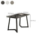 Modern Stone Dining Table 1/2/5/7 Pieces Dining Set for Living Room
