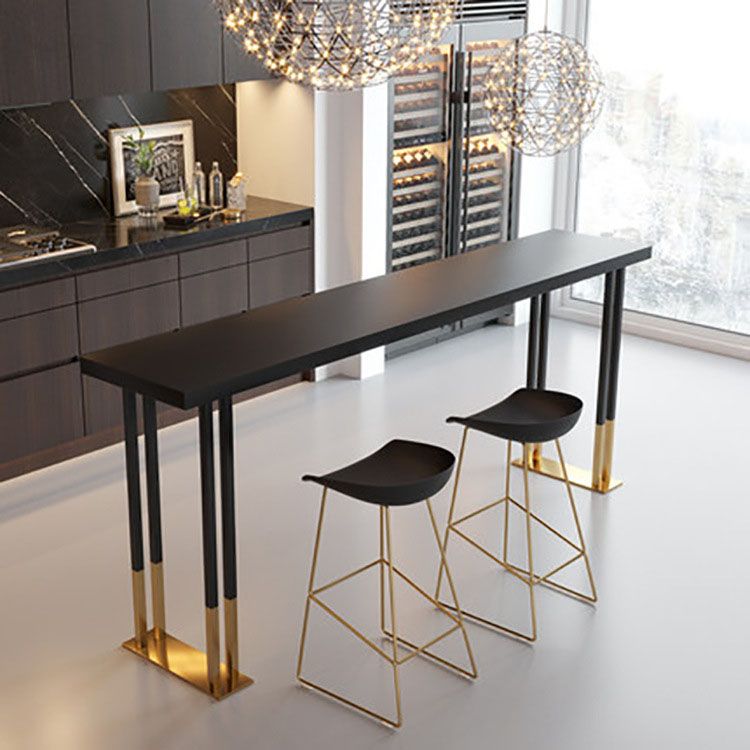 Glam Table and Stool 1/2/3/5 Pieces Solid Wood Pub Table Set Clearhalo 'Bar Furniture' 'furn' 'furn_home_bar_bar_sets' 'Furniture' 'Home Bars & Bar Sets' 'home_bar_bar_sets' 'Kitchen & Dining Furniture' 1200x1200_a01c695a-027e-4e9f-b91d-783da70dd46d