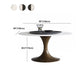 Stone Contemporary Round Dining Table Matte Finish Tulip Table for Home Clearhalo ' dining_table' 'Dining Tables & Seating' 'Dining Tables' 'furn' 'furn_dining_table' 'Furniture' 'furniture_dining_table' 'Kitchen & Dining Furniture' 'kitchen&dining_furn' 'kitchen' 'kitchen_dining_table' 1200x1200_a01e454e-c530-48b3-b3f8-78c3cf45d09d