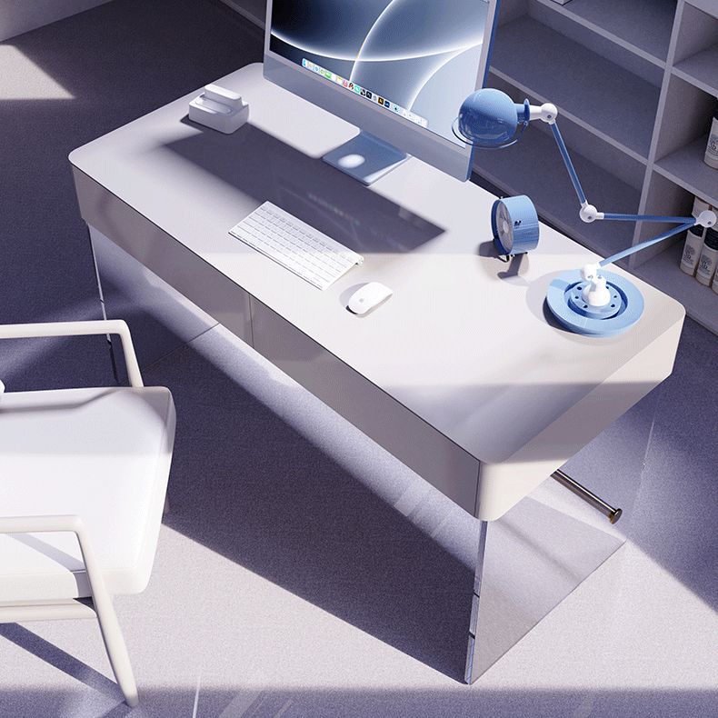 Wooden Rectangular Shape Work Table Luxury Style Writing Desk Clearhalo 'furn' 'furn_office_desk' 'Furniture' 'furniture_office_desk' 'Office Desks' 'Office Furniture' 'office_desk' 1200x1200_a021abf6-4a81-4467-8dc5-766835a3bb5f