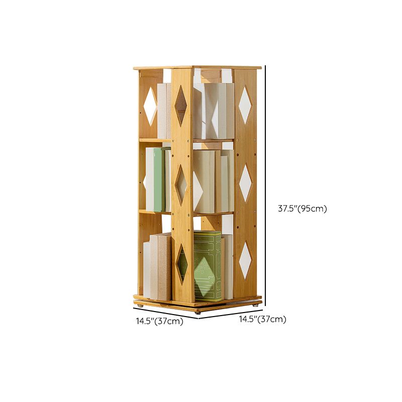 Libreria in legno ingegnerizzato per libreria verticale moderna per la sala da studio