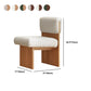 21.25" Wide Armless Chair Solid Wood Frame Chair for Bedroom Clearhalo 'Accent Chairs' 'accent_chairs' 'Chairs & Seating' 'furn' 'furn_accent_chairs' 'Furniture' 'Living Room Furniture' 1200x1200_a023c8c2-753d-4d18-8b09-ace37bdf9bd2