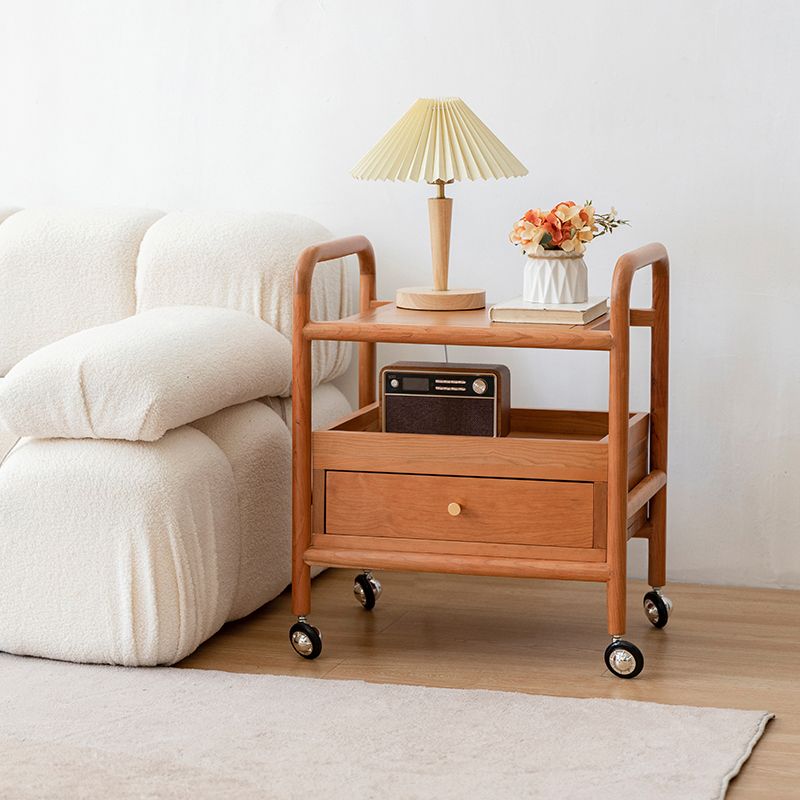 Tavolo d'angolo modernistico con tavolo da soggiorno rettangolare a doppio livello rettangolare