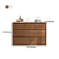 Rectangular Modern Cabinet Wood Minimalist Side Cabinet with Drawer