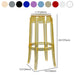 Modern Armless Backless Counter Stool Plastic Living Room Bar Stool with Plastic Pedal Clearhalo 'Bar Furniture' 'Bar Stools' 'bar_stools' 'furn' 'furn_bar_stools' 'furniture_bar_stools' 'Kitchen & Dining Furniture' 'kitchen&dining_furn' 'kitchen' 'kitchen_furn' Furniture' 1200x1200_a02880b9-9272-4701-a742-2e486c403622