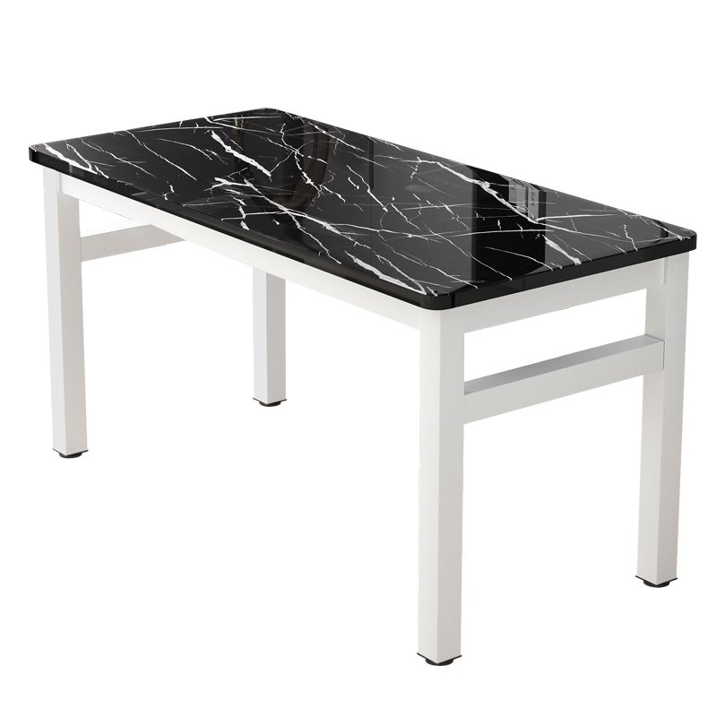Modern Rectangular Dining Table Wooden Tabletop for Living Room Clearhalo 'Dining Tables & Seating' 'Dining Tables' 'dining_table' 'furn' 'furn_dining_table' 'Furniture' 'Kitchen & Dining Furniture' 1200x1200_a028b44d-fac1-42f2-a379-7f06382dd6ab