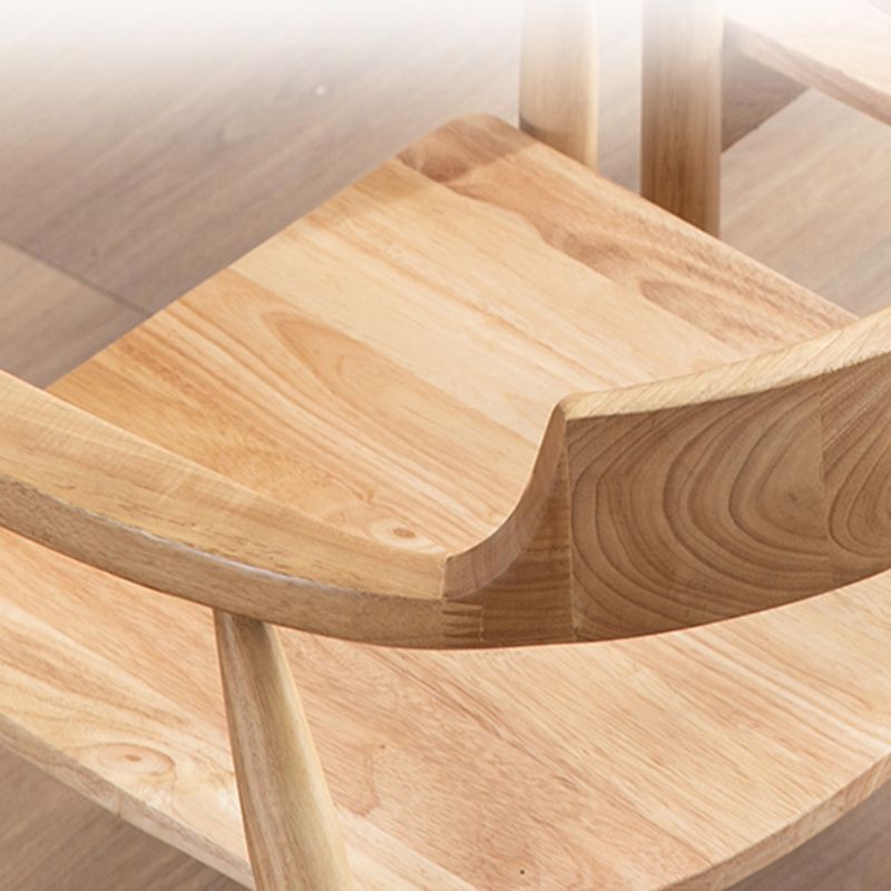 Solid Wood Contemporary Style Indoor Chair Open Back Dining Side Chairs Clearhalo ' kitchen&dining_furn' 'Dining Chairs' 'Dining Tables & Seating' 'dining_chair' 'furn' 'furn_dining_chair' 'Furniture' 'furniture_dining_chair' 'Kitchen & Dining Furniture' 'kitchen' 1200x1200_a029016d-4740-4356-9919-4114ac9f84a6