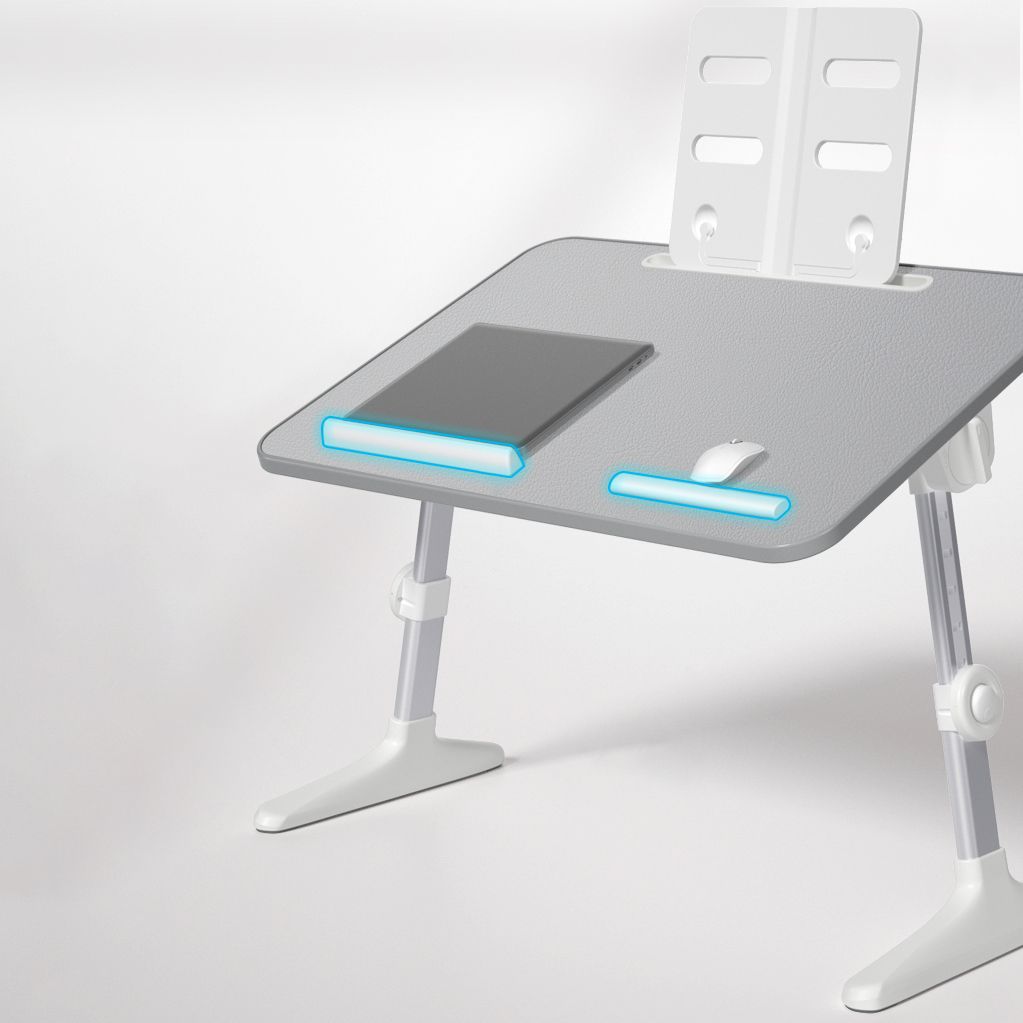 Escritorio de oficina rectangular de estilo moderno.