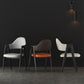 Contemporary Metal Dining Room Chairs Leather Open Back Dining Side Chair for Home Use Clearhalo ' kitchen&dining_furn' 'Dining Chairs' 'Dining Tables & Seating' 'dining_chair' 'furn' 'furn_dining_chair' 'Furniture' 'furniture_dining_chair' 'Kitchen & Dining Furniture' 'kitchen' 1200x1200_a02ce985-198d-4781-bab9-60819f356cf9