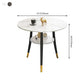 Round Dining Site Table Traditional Luxury 4-foot Stone Home Furniture Clearhalo ' dining_table' 'Dining Tables & Seating' 'Dining Tables' 'furn' 'furn_dining_table' 'Furniture' 'furniture_dining_table' 'Kitchen & Dining Furniture' 'kitchen&dining_furn' 'kitchen' 'kitchen_dining_table' 1200x1200_a02df7c0-7163-4bf6-b7cb-0da2287f7367