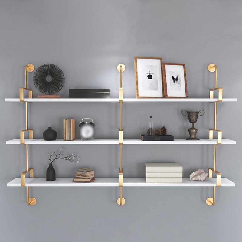 7.87"W Bookshelf Glam Style Wall Mounted Solid Wood Bookcase for Office Study Room Clearhalo 'Bookcases' 'furn' 'furn_bookcases' 'Furniture' 'furniture_bookcases' 'kitchen' 'kitchen_bookcases' 'Living Room Furniture' 'Office Furniture' 1200x1200_a02e27b4-9daf-4d79-9256-28166c5b06ed