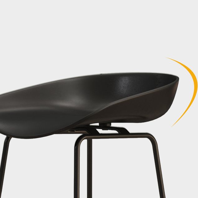 Modern Style Iron Bar Stool with Footrest Nordic Style Tavern Simple Bar Stool Clearhalo 'Bar Furniture' 'Bar Stools' 'bar_stools' 'furn' 'furn_bar_stools' 'furniture_bar_stools' 'Kitchen & Dining Furniture' 'kitchen&dining_furn' 'kitchen' 'kitchen_furn' Furniture' 1200x1200_a02f380e-3de1-461f-b2f2-eb18b1d4b14a