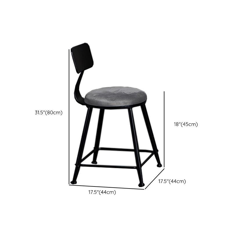 1/2/3 Pieces Industrial Iron Bar Table Set Round Bistro Set with Grey Stone Top Clearhalo 'Bar Furniture' 'furn' 'furn_home_bar_bar_sets' 'Furniture' 'Home Bars & Bar Sets' 'home_bar_bar_sets' 'Kitchen & Dining Furniture' 1200x1200_a02fb3de-81f5-4a64-aae2-c227d74959df