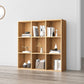 Closed Back Bookshelf Contemporary Style Bookcase for Office Home Study Room Clearhalo 'Bookcases' 'furn' 'furn_bookcases' 'Furniture' 'furniture_bookcases' 'Office Furniture' 1200x1200_a0305d78-f2a7-4de9-9e84-0258930689ca