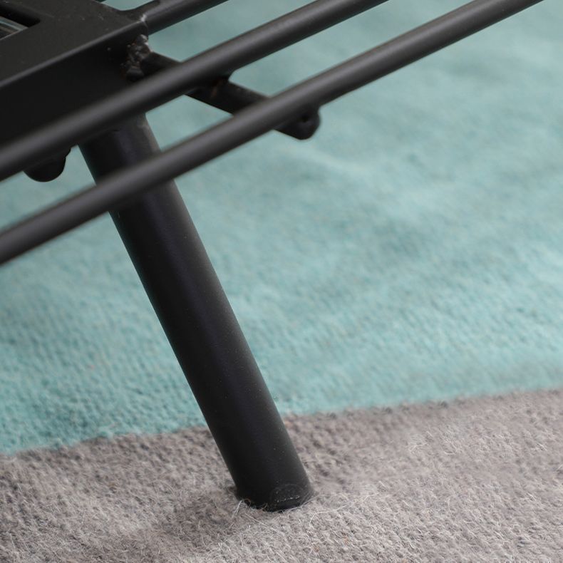 Tavolino moderno in telaio rettangolare in vetro tavolo da cocktail per casa