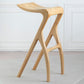 Solid Wood Bar Stool Backrless Counter Stool for Living Room Clearhalo 'Bar Furniture' 'Bar Stools' 'bar_stools' 'furn' 'furn_bar_stools' 'Furniture' 'Kitchen & Dining Furniture' 1200x1200_a0355df5-2d42-4e64-996d-5dc37b9b5ce9