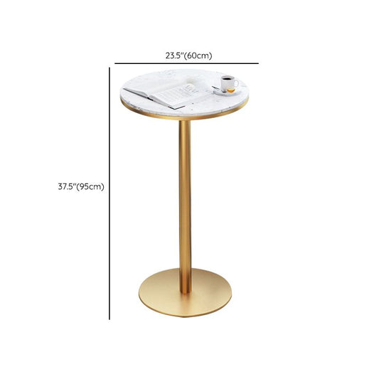 Faux marmerbar eettafel geometrische balktafel voor café en pauze