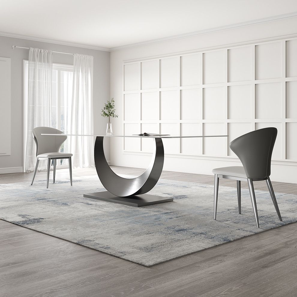 Contemporary Sintered Stone Table Set 1/3/4/5/7 Pieces Dining Set for Dining Areas Clearhalo 'Dining Room Sets' 'Dining Tables & Seating' 'dining_room_set' 'furn' 'furn_dining_room_set' 'Furniture' 'Kitchen & Dining Furniture' 1200x1200_a0384139-fc89-499c-be60-0544d7568d2d