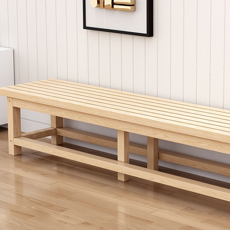 15.7" Wide Modern Entryway and Bedroom Bench Solid Wood Pine Bench Clearhalo 'Benches' 'Chairs & Seating' 'furn' 'furn_benches' 'Furniture' 'Living Room Furniture' 1200x1200_a0390c6b-6855-40ce-8123-5b6361fd420b