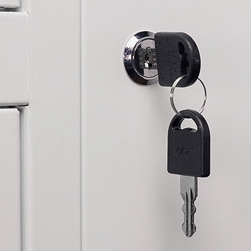 Gabinete de metal moderno Archivo de color sólido para la oficina en casa