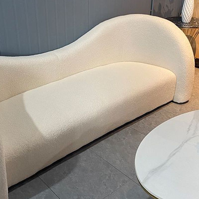 White Contemporary Curved Sofa Wool Tuxedo Arm Sofa for Living Room Clearhalo 'furn' 'furn_sofas' 'Furniture' 'Living Room Furniture' 'Sofa' 'sofas' 1200x1200_a03c8085-c974-4e03-9223-0a06abd99645