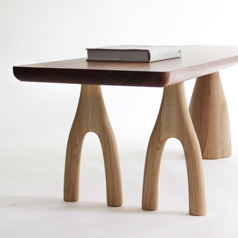 Dining Room Rectangle Dinner Table Pine Solid Wood Dining Table Clearhalo 'Dining Tables & Seating' 'Dining Tables' 'dining_table' 'furn' 'furn_dining_table' 'Furniture' 'Kitchen & Dining Furniture' 1200x1200_a041264c-2a66-4d2b-82e6-c337e0975349