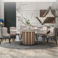 Round Pedestal Dinner Table Traditional Luxury Marble Dining Table for Indoor Clearhalo ' dining_table' 'Dining Tables & Seating' 'Dining Tables' 'furn' 'furn_dining_table' 'Furniture' 'furniture_dining_table' 'Kitchen & Dining Furniture' 'kitchen&dining_furn' 'kitchen' 'kitchen_dining_table' 1200x1200_a0414250-2ca6-447b-95ad-76e91318341b