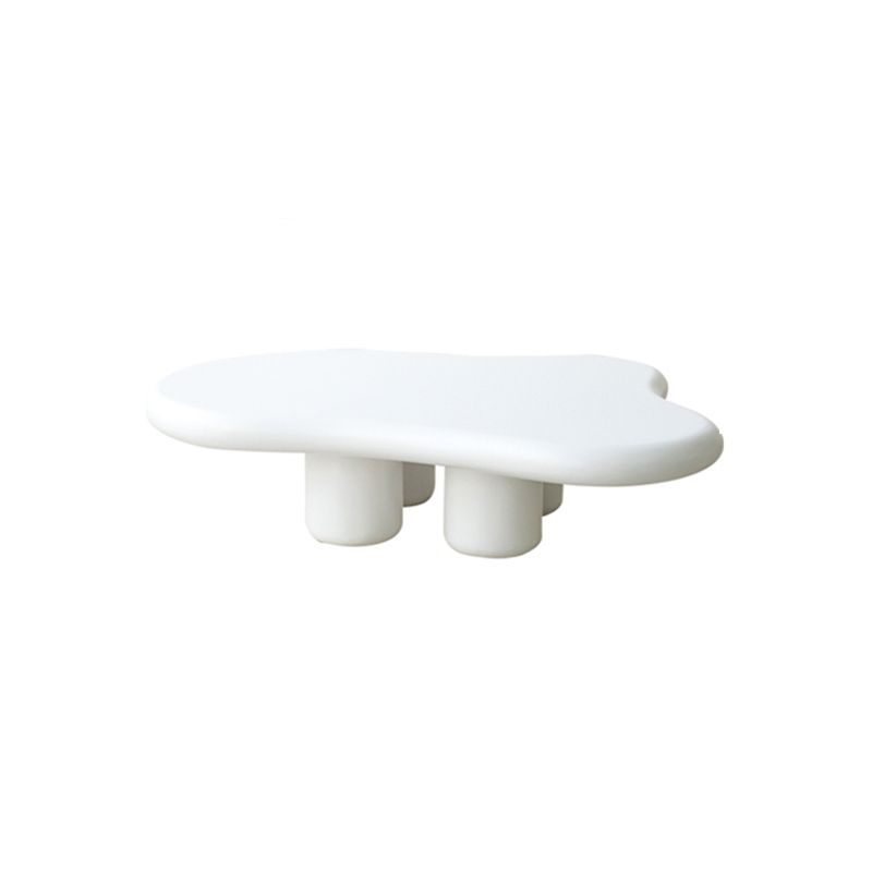 Scandinavian 4 Legs Coffee Table Solid Wood Geometric Cocktail Table Clearhalo 'Coffee & Accent Tables' 'Coffee Tables' 'coffee_tables' 'furn' 'furn_coffee_tables' 'Furniture' 'Living Room Furniture' 1200x1200_a041c278-7a62-4694-8657-5dfd5847d1e0