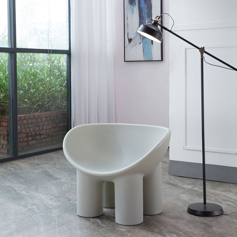 Four Leg Papasan Chair Armless Accent Chair with Fixed Back for Licing Room Clearhalo 'Accent Chairs' 'accent_chairs' 'Chairs & Seating' 'furn' 'furn_accent_chairs' 'Furniture' 'furniture_accent_chairs' 'Living Room Furniture' 1200x1200_a043c8bc-7ae3-4069-8002-2fa232cd56c1