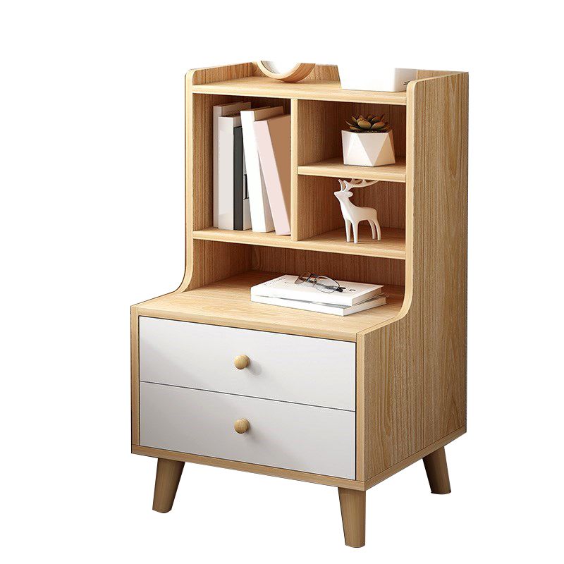 Open Storage Modern Night Table Drawer Storage Imitation Wood Nightstand Clearhalo 'Bedroom Furniture' 'furn' 'furn_night_stand' 'Furniture' 'night_stand' 'Nightstands' 1200x1200_a044d15c-0d7e-4e7a-a615-4729f85c0b7b