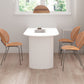Contemporary Style Furniture Double Pedestal Dining Site Table for Home Clearhalo ' dining_table' 'Dining Tables & Seating' 'Dining Tables' 'furn' 'furn_dining_table' 'Furniture' 'furniture_dining_table' 'Kitchen & Dining Furniture' 'kitchen&dining_furn' 'kitchen' 'kitchen_dining_table' 1200x1200_a046b083-21bd-4571-be4b-863f68b5fba9